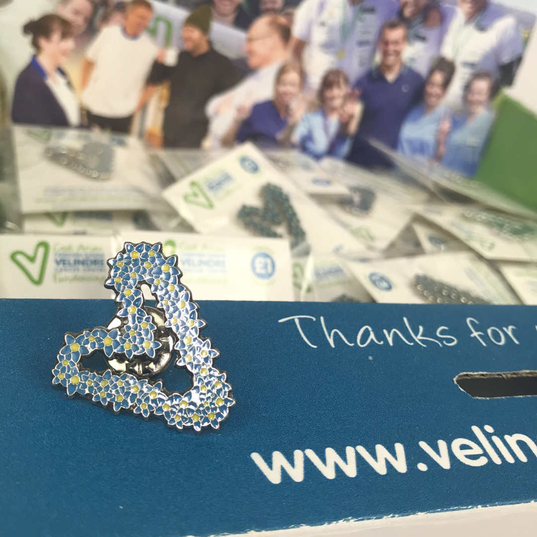 Velindre Forget-Me-Not Badge - Image 3