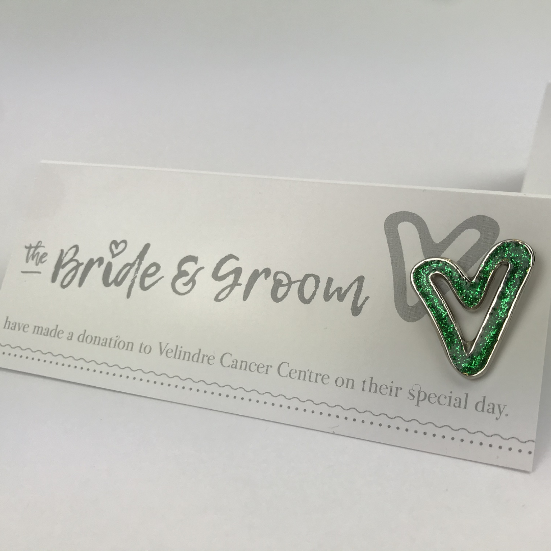 Velindre Place Card with Wedding favour Badge - Image 8