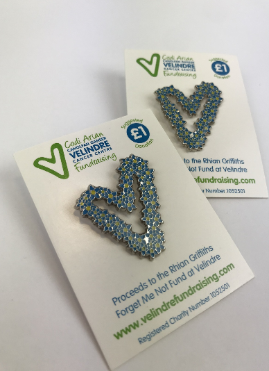 Velindre Forget-Me-Not Badge